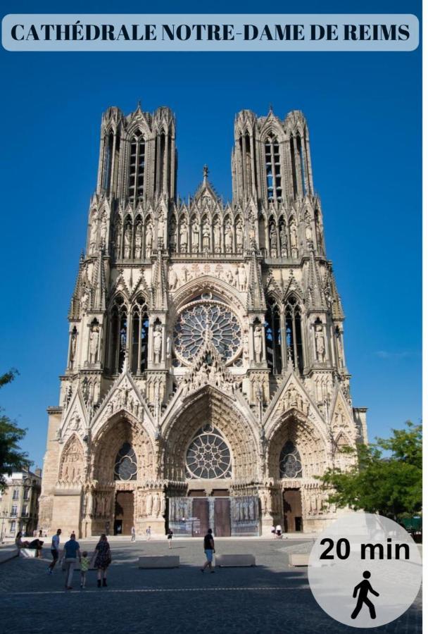 Le Cocon De Reims /Wifi/Commerce /Av De Paris Exterior photo