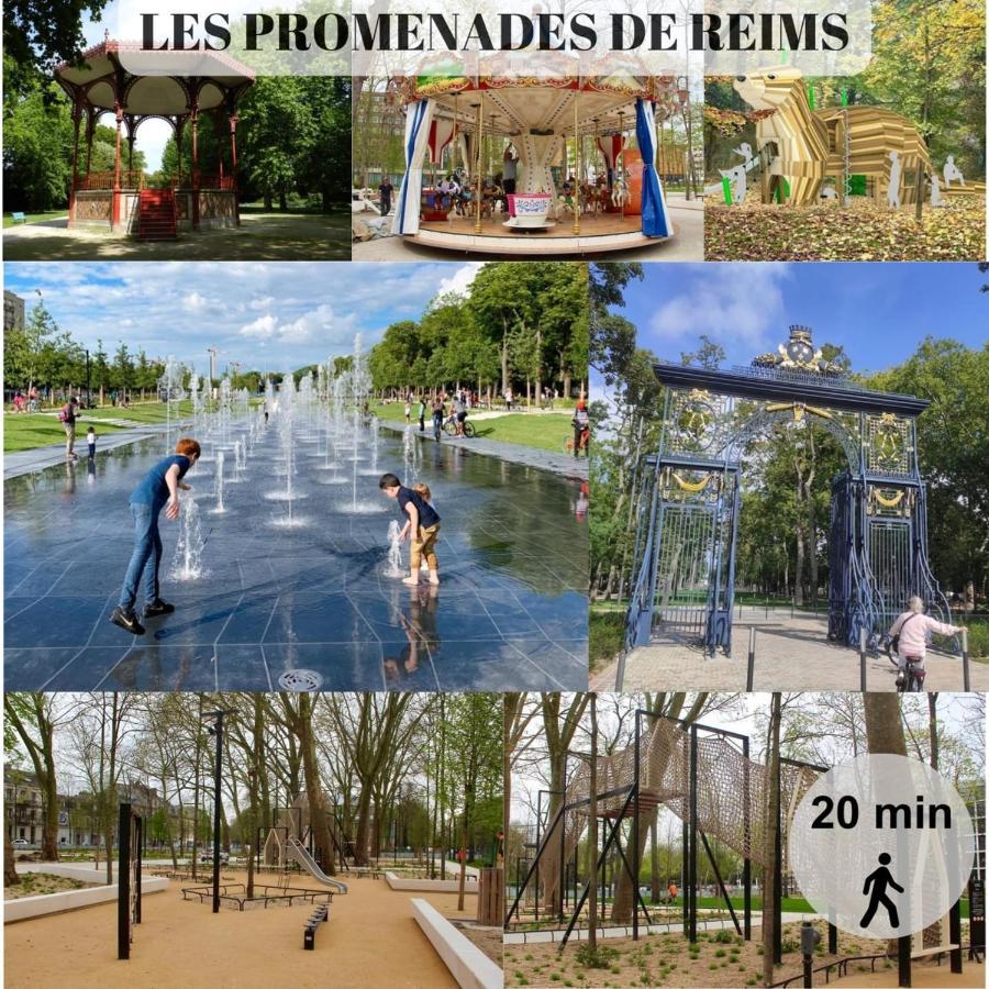 Le Cocon De Reims /Wifi/Commerce /Av De Paris Exterior photo